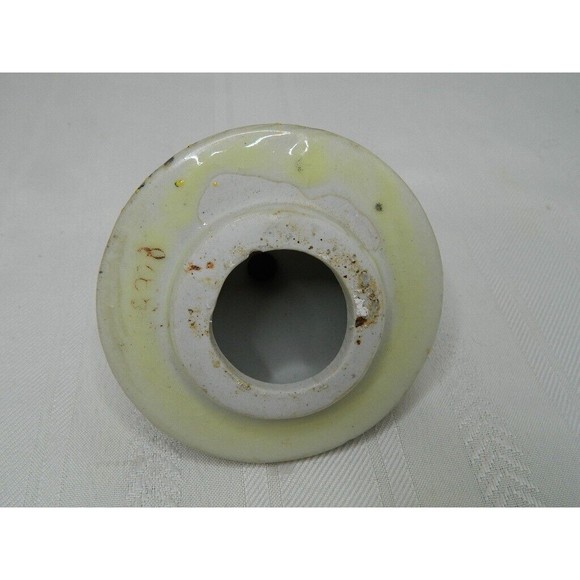 Garden Ridge Porcelain Vase with Lid Hand painted Butterflies & Flowers 11.75"H - Picture 10 of 15